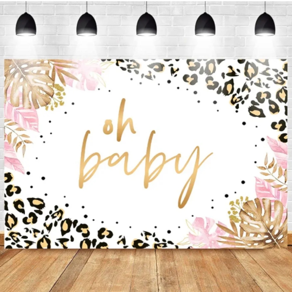 "Oh Baby" Baby Shower Backdrop
